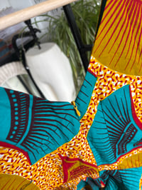 Image 4 of African print short jumper 