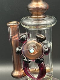 Image 6 of Gold amethyst over electrum mini stemline straight tube