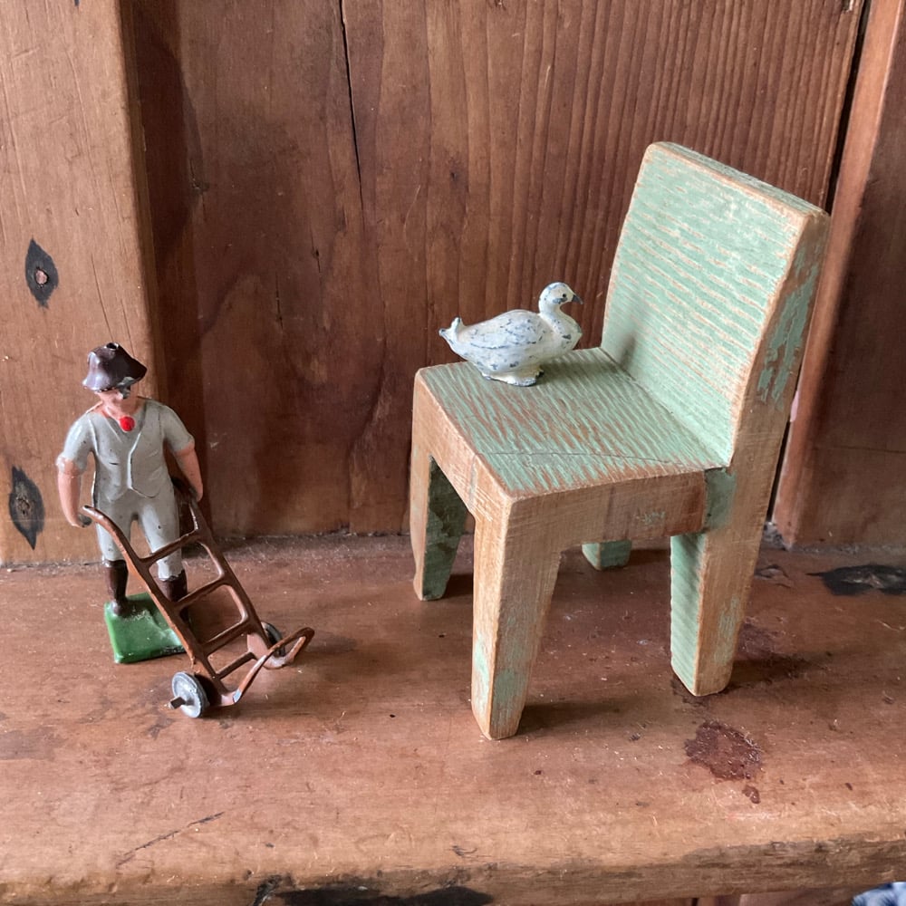 Image of Farmer,Duck & Chair