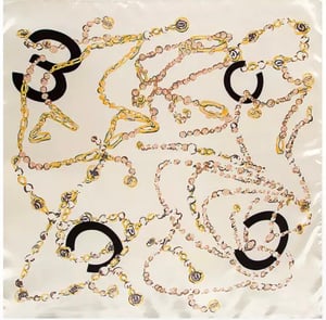 Image of Extra Large satin scarves 