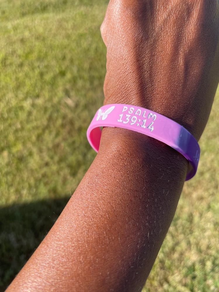 Image of Wonderfully Made Silicone Bracelet