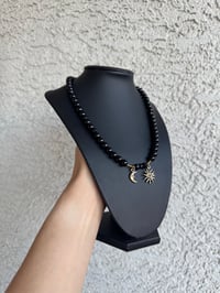 Image 3 of Sun Meets Moon Necklace 