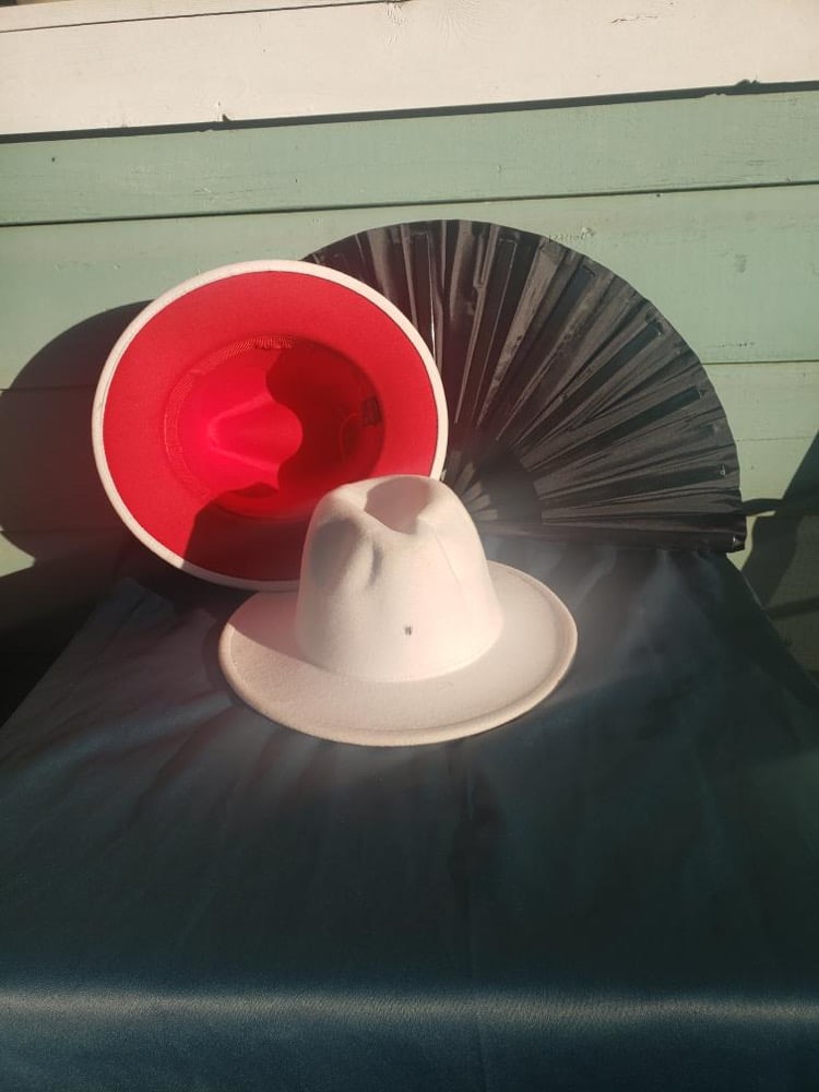 Image of Two-Tone Fedora Hat Collection