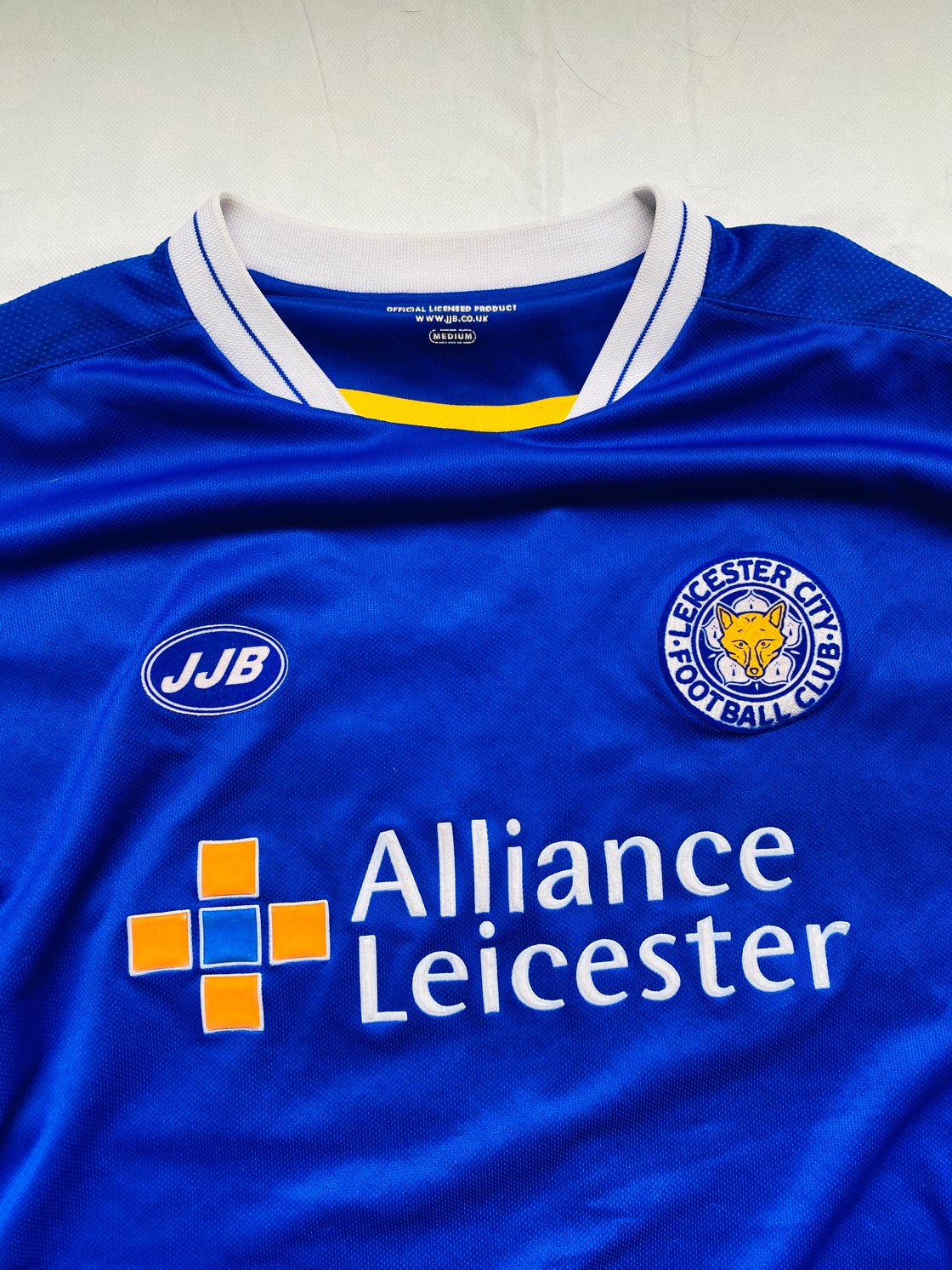 Image of Leicester City LS home shirt 