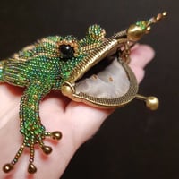 Image 2 of Beaded Frog Coin Purse - Made to Order