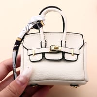 Image 1 of Mini Bag Pendant Small Keychain Case Accessory Family Mini Earphone Bag Accessories Pendant Key Chai