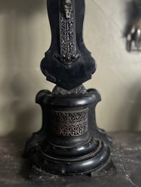 Image 5 of Christ sur croix, bois noirci, époque Napoleon III, XIXème siècle 