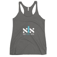 Image 2 of Women's Racerback Logo Tank