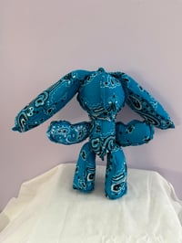 Image 1 of Aqua Bandana Bunny