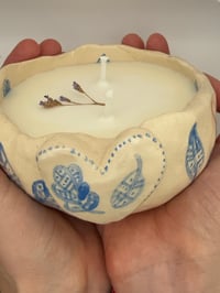 Image 1 of Céramique Coeur & Bougie