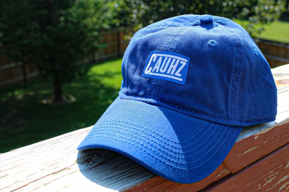 Cauhz™️ Embroidered Royal Blue Dad Hat