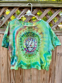 Image 1 of XL # 2 Lazy Lightning Low Crop Tee