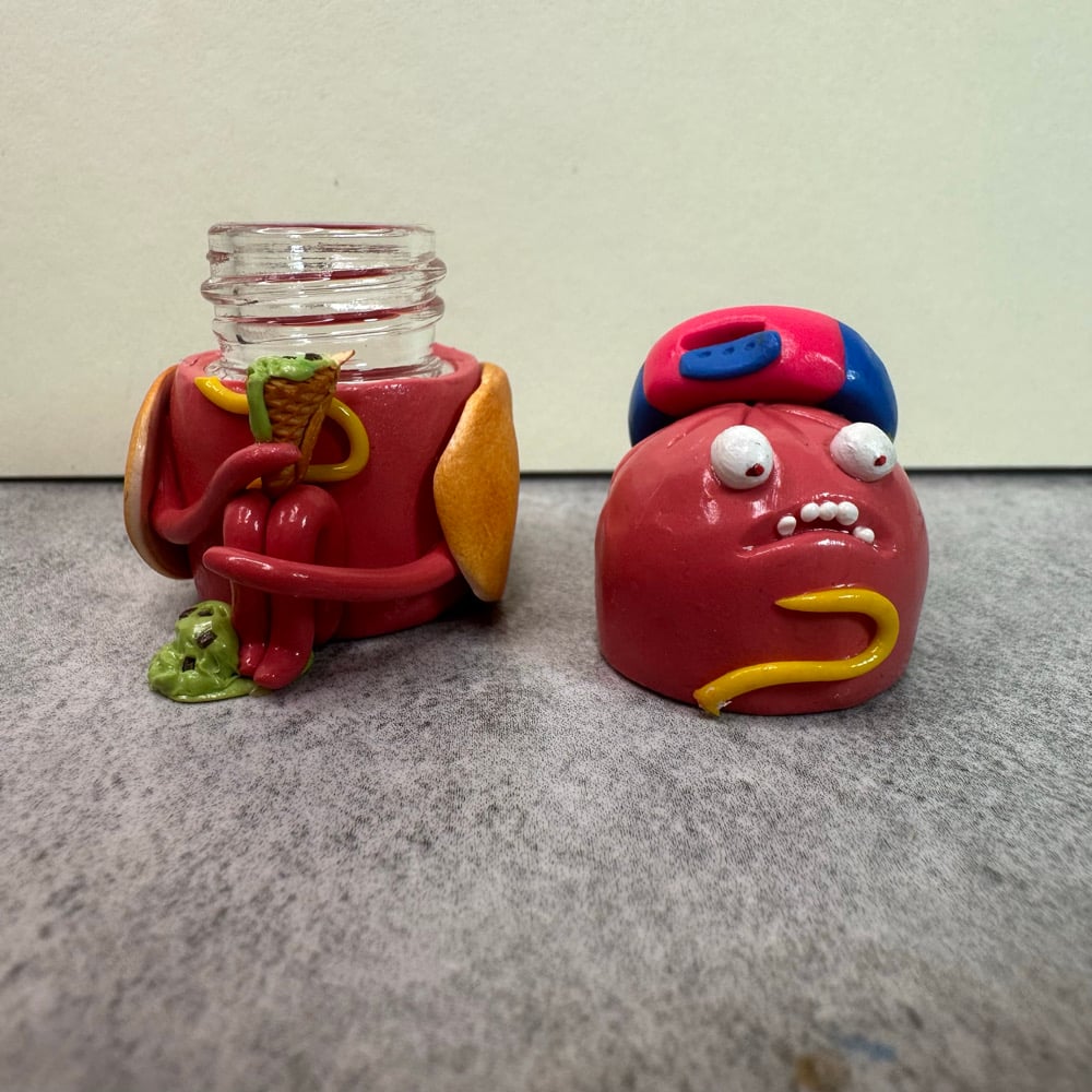 Hotdog Dropping His Ice Cream Jar | Harnett Studio