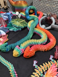 Image 4 of 3D Printed Snakes with Open Mouth