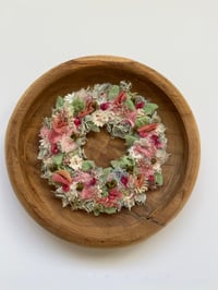 Image 3 of Framed Wreath - Pinks