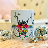 Image 2 of Spring Disco Fever Mug- Beetle 