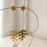 Image 2 of Inspiration Matisse 2 boucles d’oreilles