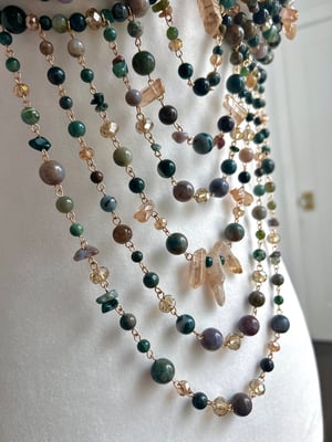 Image of Esmeralda Beaded Bralette