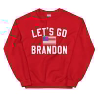 Image 3 of Let's Go Brandon - Unisex Sweatshirtfrom PatriotsCo.com