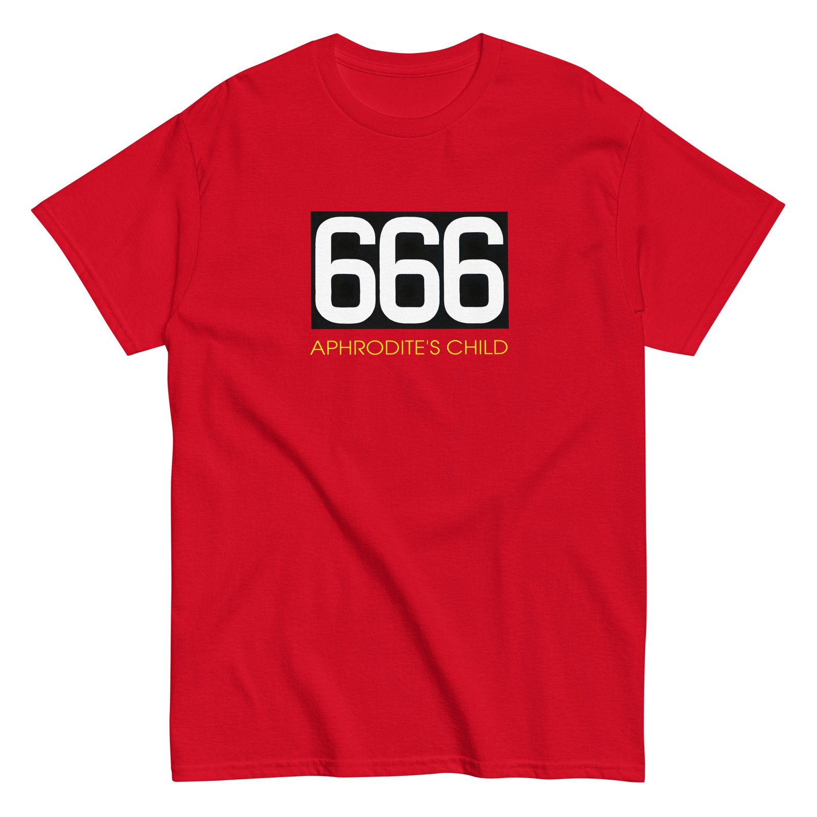 unisex-classic-tee-red-front-
