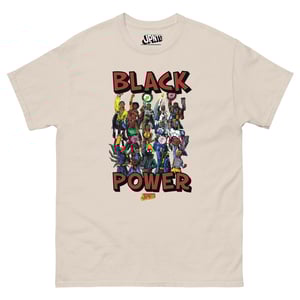 BLACK SUPER POWER Unisex classic tee