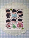 Mob Sticker Sheet