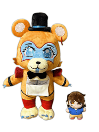 Image 1 of preorder! 40cm glamrock freddy and 12 cm Gregory! plush