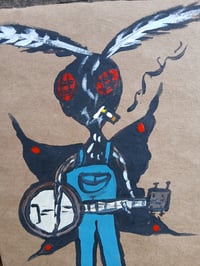 Image 4 of Mothman Playing Banjo 
