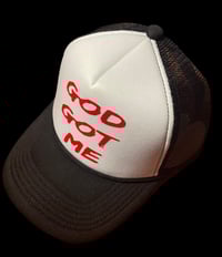 Image 2 of God got me trucker hat
