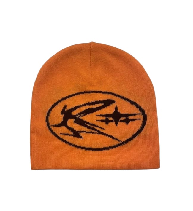 DG R Orange Beanie