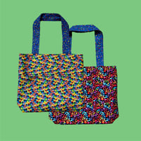 Wacky Rainbow Tote Bag