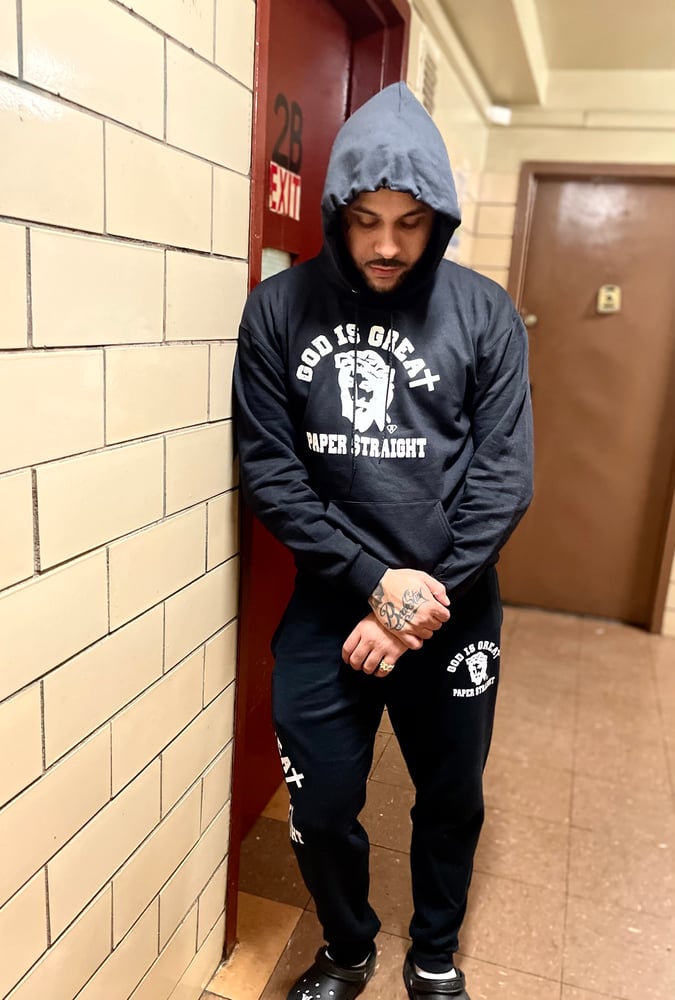 Image of GIGPS BLACK CLASSIC SWEAT SUIT 