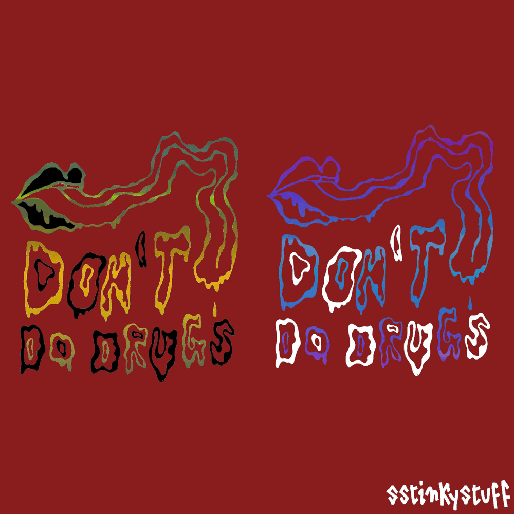 Image of 6" Don't Do Drugs Sticker