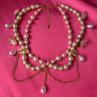 Image 5 of Princess Faux Pearl Necklace 