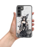 Image 9 of Dark Fairy and Flowers Goth Inspired Mystical Fantasy Clear Case for Samsung®