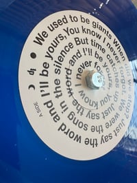 Image 3 of Dermot Kennedy : Giants, framed 7” blue translucent vinyl record, limited edition