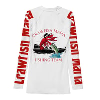 Image 1 of Crawfish Mafia Fishing Team Men's Rash Guard