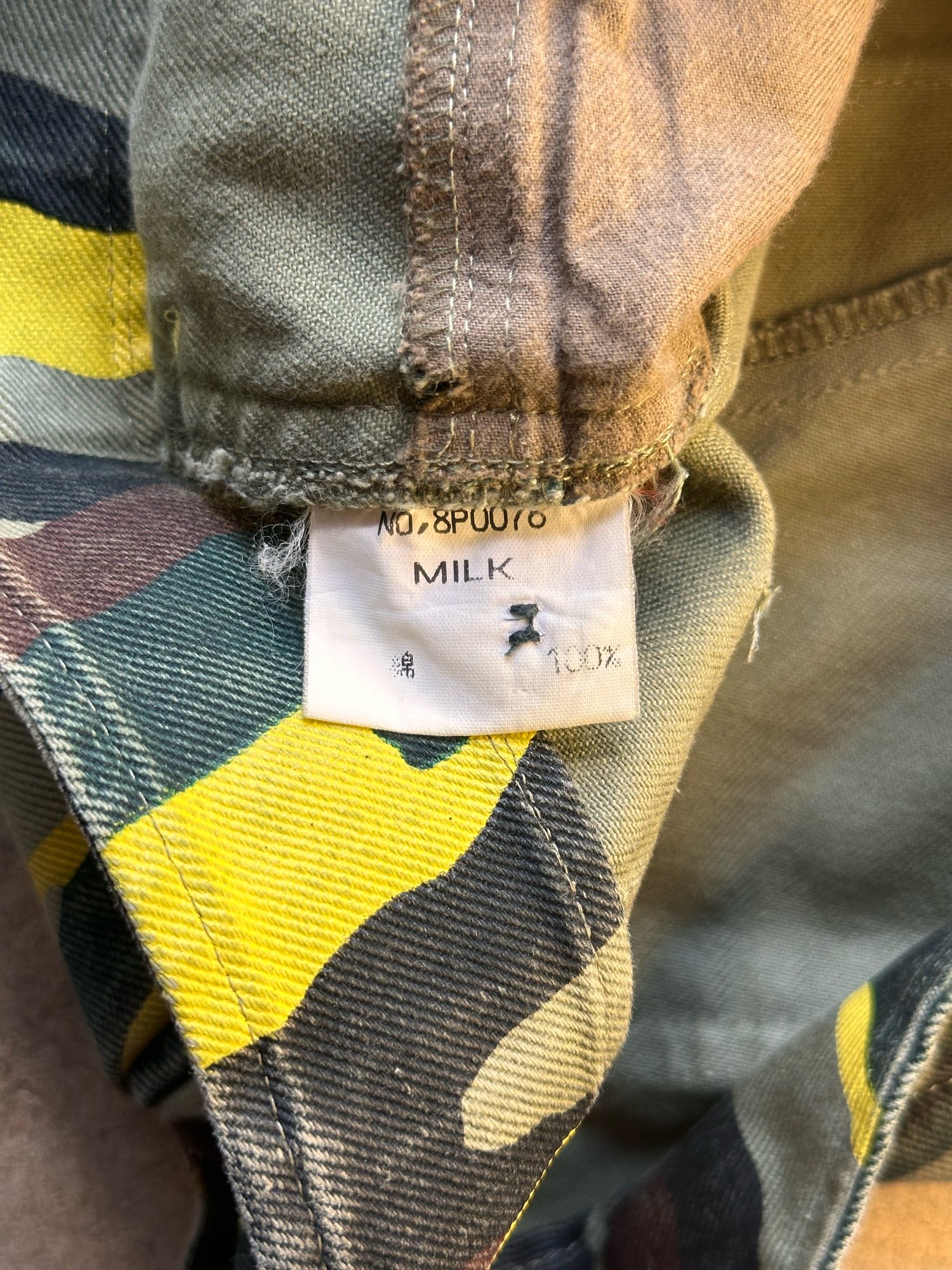 Image of Milkboy 2003 Tiger Camo Jorts