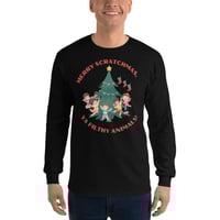 Image 2 of OBE Merry Scratchmas Men’s Long Sleeve Shirt