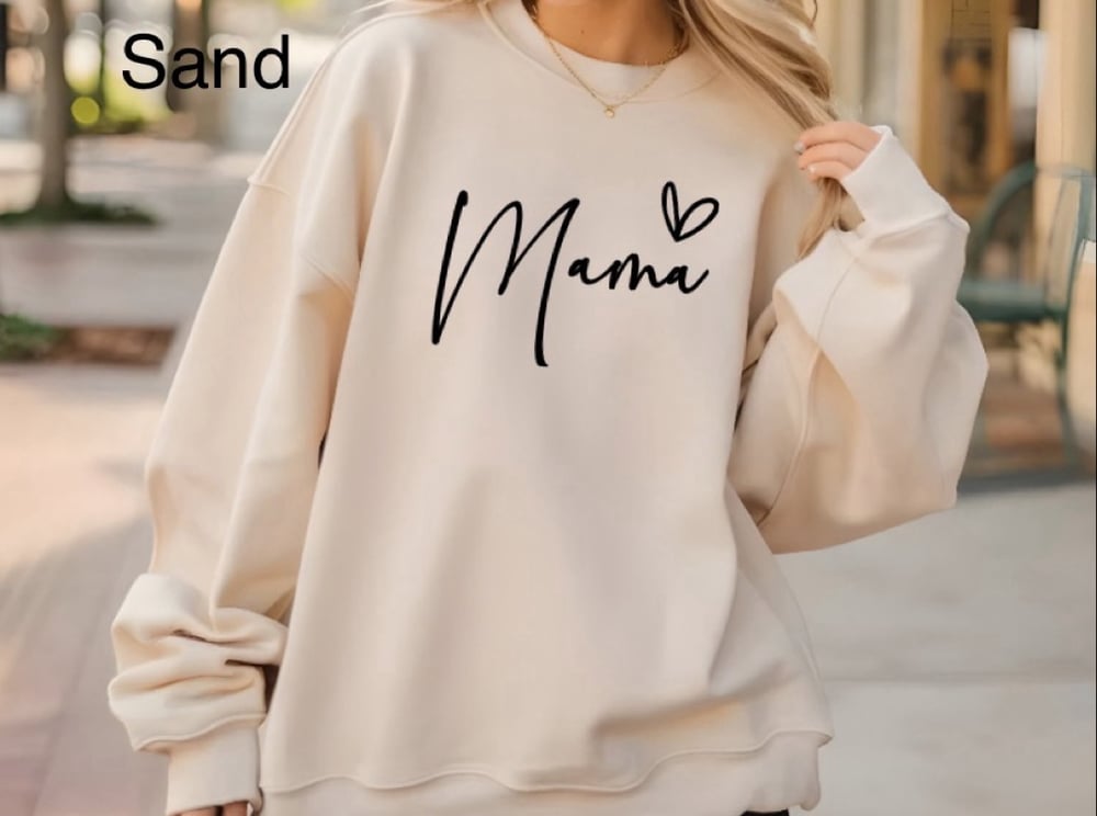 Personalized Mama/Mommy Sweatshirt