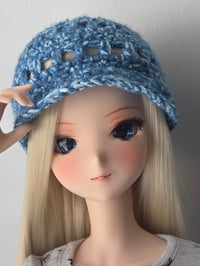 Image 1 of Crochet peak cap