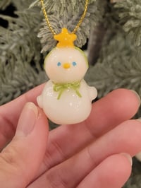 Image 1 of Christmas Duckie Keychain - Customizable