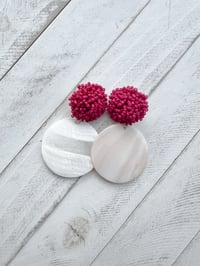 Image 1 of Beadie Bum Shell Earrings 