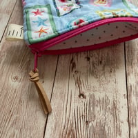 Image 6 of “Beach Vibes” Small OR Mini Quilted Zipper Bag