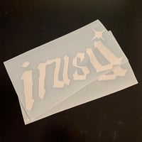 Irusu Star Logo Die Cut