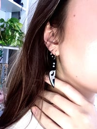 Image 3 of Ghost Face Earrings 