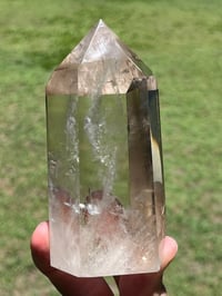 Image 18 of Smoky Citrine Blue Needle Quartz Generator #2542