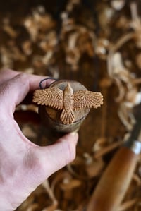 Image 4 of Raven Pendant Necklace 