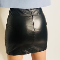 Image 3 of Vintage Wilson's Leather Mini Skirt