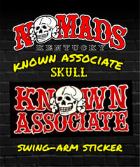 Known Associate Sticker